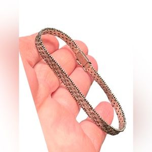 Vintage sterling silver 925 Riccio bracelet Italy